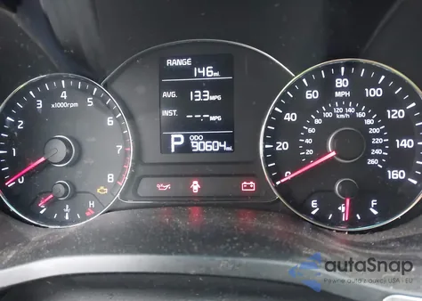 2016 Kia Forte Lx из США, поврежденный, VIN KNAFK4A66G5486709